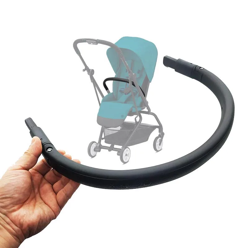 Stroller Armrest For Cybex Eezy S Twist +2 Buggy Bumper Bar Single-side Openable Handrail Safety Fence Baby Accessories