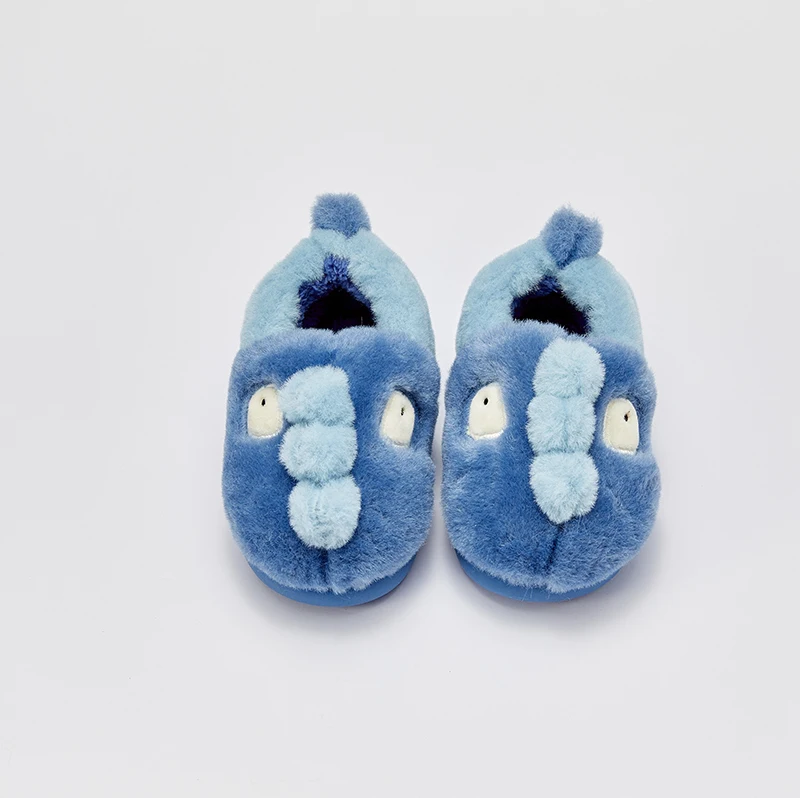 Dave Bella Children Plush Slippers Kid Cute Home Shoes Winter Warm Soft Children Slippers Baby Boys Girls DB4238341