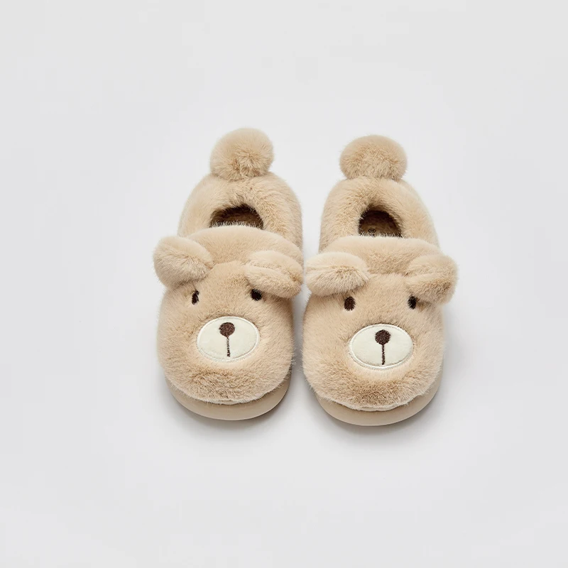 Dave Bella Children Plush Slippers Kid Cute Home Shoes Winter Warm Soft Children Slippers Baby Boys Girls DB4238341