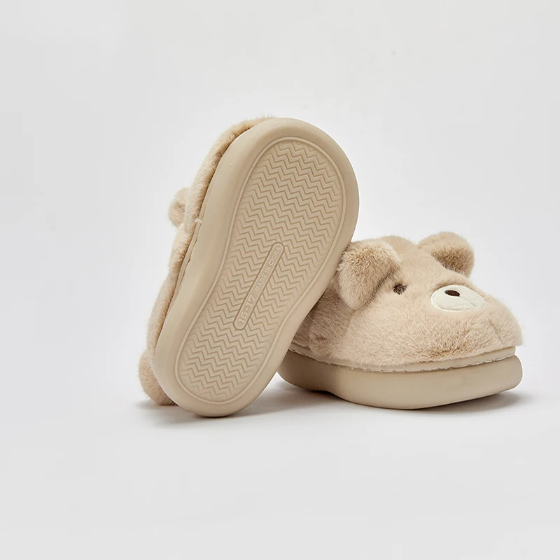 Dave Bella Children Plush Slippers Kid Cute Home Shoes Winter Warm Soft Children Slippers Baby Boys Girls DB4238341
