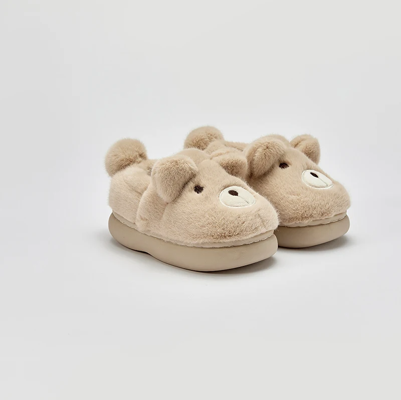 Dave Bella Children Plush Slippers Kid Cute Home Shoes Winter Warm Soft Children Slippers Baby Boys Girls DB4238341