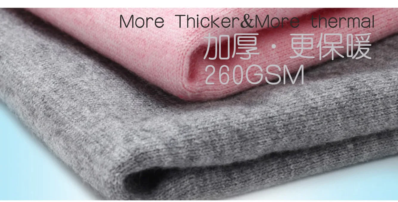 Merino Wool Thermal Kids Underwear Set Baby Girl Boys Winter Thicker 260GSM Soft Clothes