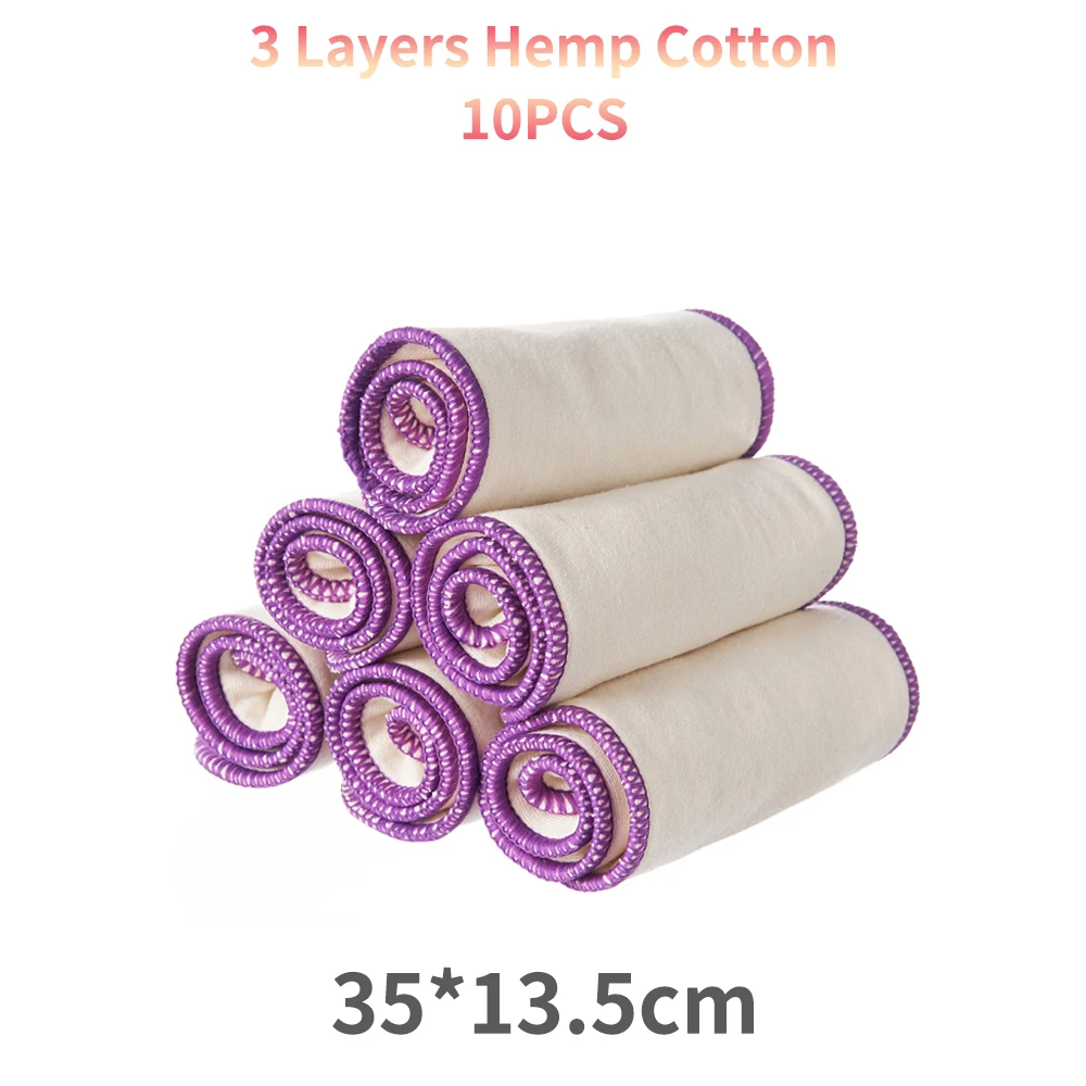 Elinfant all kinds of diaper inserts bamboo cotton microfiber bamboo charcoal hemp cotton breathable for all OS diapers covers