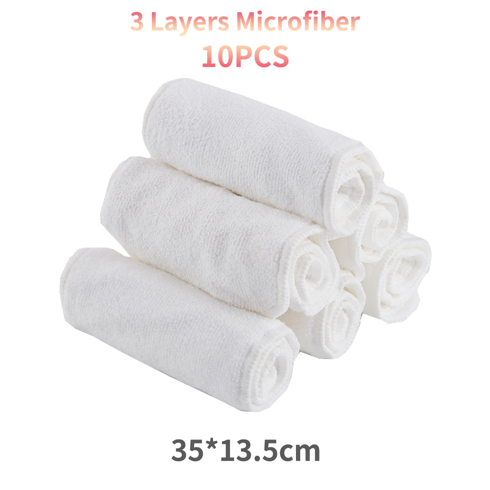 Elinfant all kinds of diaper inserts bamboo cotton microfiber bamboo charcoal hemp cotton breathable for all OS diapers covers