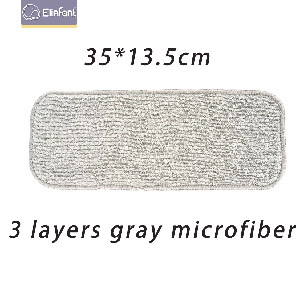 Elinfant New Matching waterproof baby pcoket diapers 8 pcs gray mesh cloth diapers and 8pcs microfiber inserts