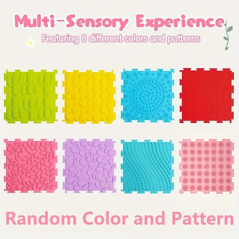 Early Childhood Sensory Integration Training Touchpad Baby Early Development Activity Mat Crawling Training Color Cognition