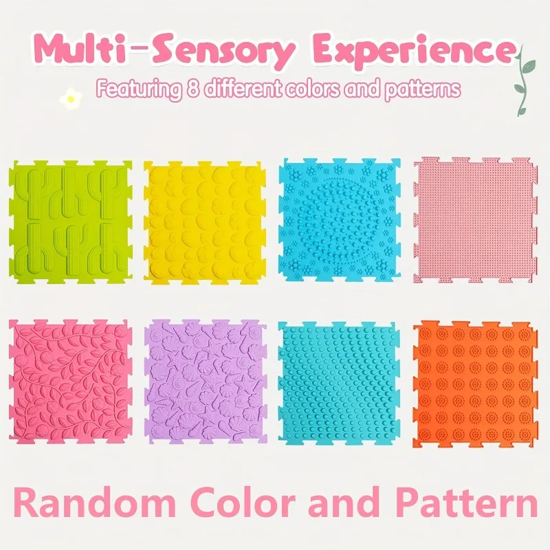 Early Childhood Sensory Integration Training Touchpad Baby Early Development Activity Mat Crawling Training Color Cognition