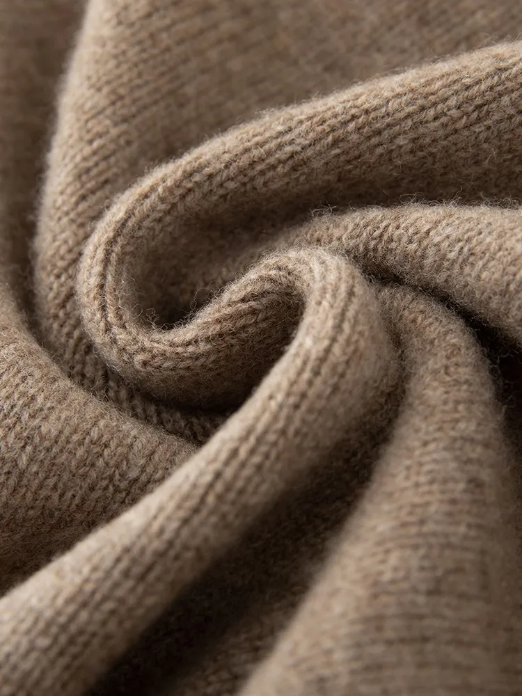 Children's Wool Sweater Pullover Autumn Winter Girls Boys Basic Mock Neck 100% Merino Wool Knitwear Kids Cashmere Thick Clothing