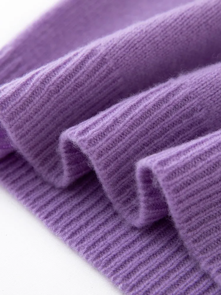 Children's Wool Sweater Pullover Autumn Winter Girls Boys Basic Mock Neck 100% Merino Wool Knitwear Kids Cashmere Thick Clothing