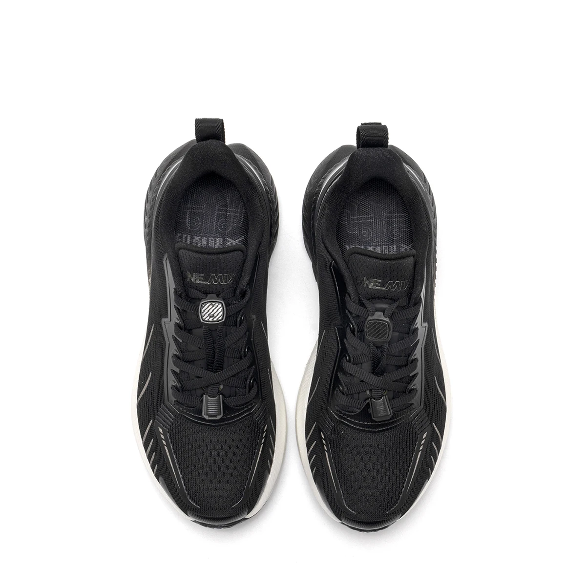 ONEMIX Waterproof Shock-Absorbing Children Sports Shoes Lightweight Breathable Soft Elastic Comfortable Male Students Girls