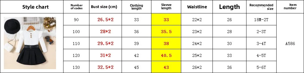 2025 Autumn And Winter Outfits Kids Girls' 3 Pcs Set Dress + Belt + Hat New Clothes For Baby Girls Toddler Clothing For 2-8Year