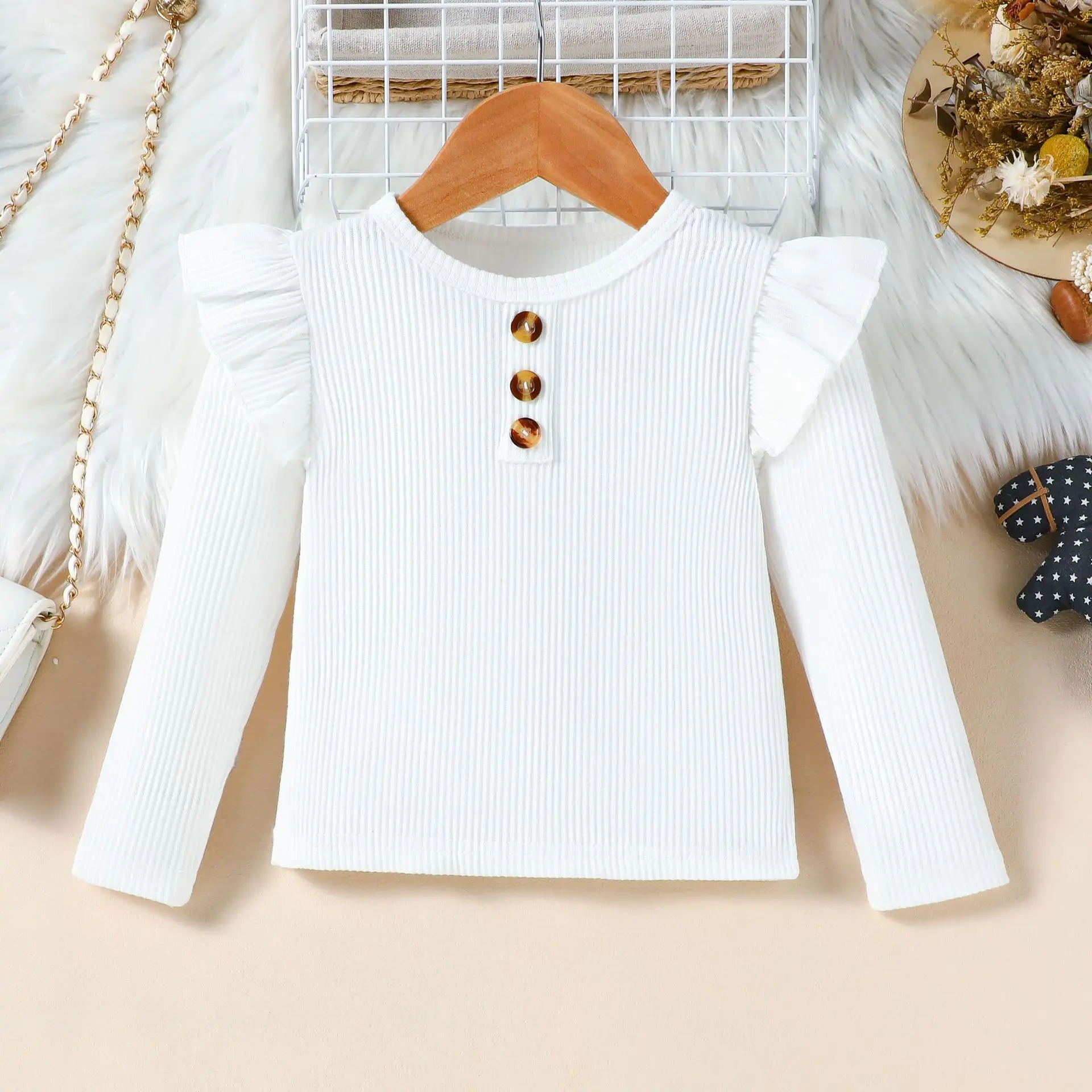 2025 Autumn And Winter Outfits Kids Girls' 3 Pcs Set Dress + Belt + Hat New Clothes For Baby Girls Toddler Clothing For 2-8Year