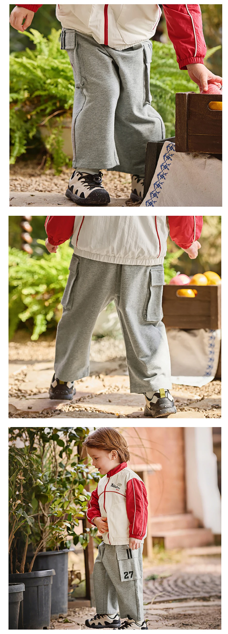 Dave Bella Children Pants Boys Clothes Spring Autumn Knitted Kids Outdoor Sports Trousers Elastic Fashion Comfortable DB1260175