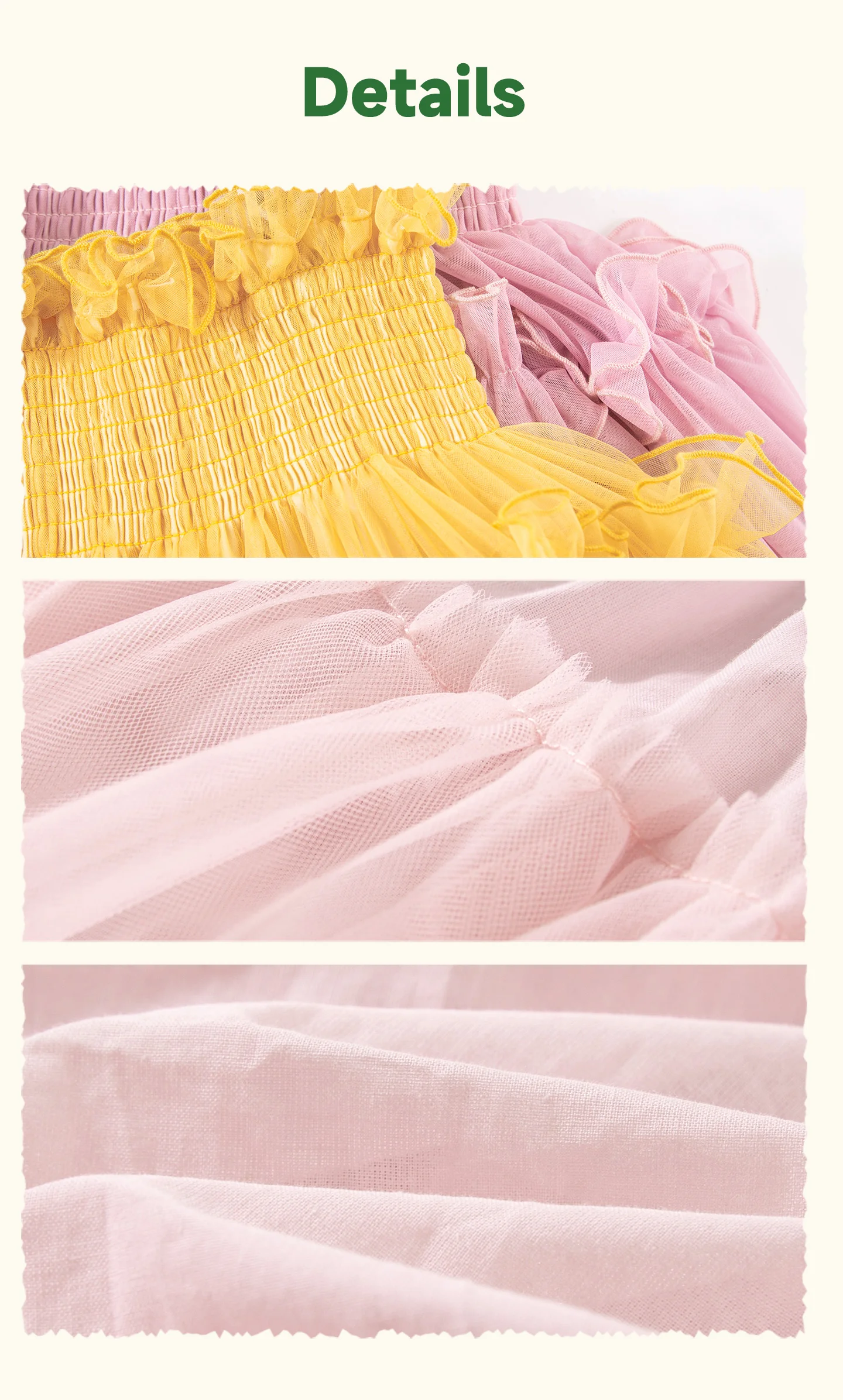 Amila 2026 Summer New Girls' Dress With Soft Mesh Gentle Temperament Sweet And Cute Fluffy Camisole Vest Skirt