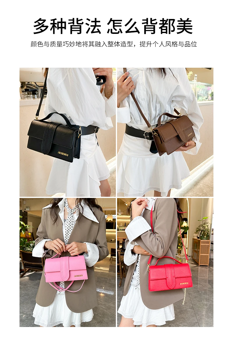 Unique Elegant Luxury Diaper Bag For Women Large Capacity Vintage Leather Shoulder Bag Minimalist Designer Crossbody FashionTote