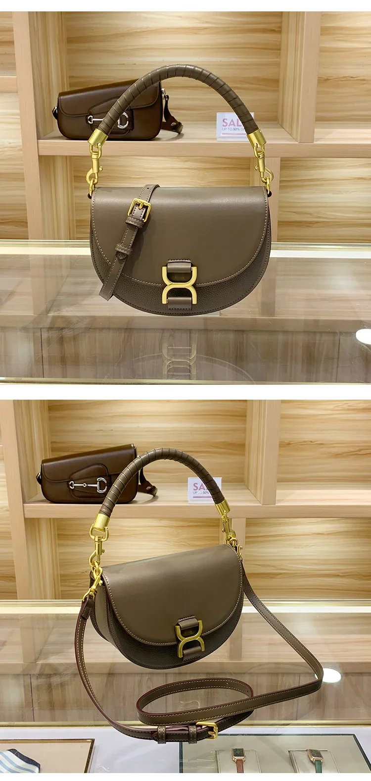Fashionable Designer Diaper Bag: Elegant Crossbody Bag For Women With Luxury Leather Look And Large Capacity Messenger Tote