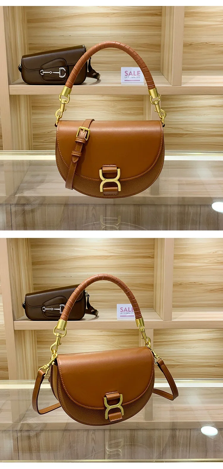 Fashionable Designer Diaper Bag: Elegant Crossbody Bag For Women With Luxury Leather Look And Large Capacity Messenger Tote
