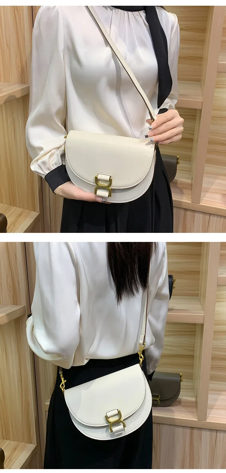 Fashionable Designer Diaper Bag: Elegant Crossbody Bag For Women With Luxury Leather Look And Large Capacity Messenger Tote