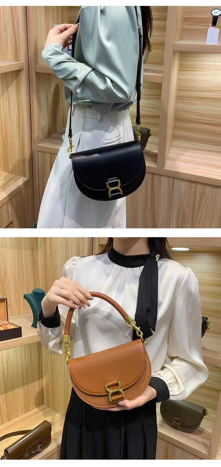 Fashionable Designer Diaper Bag: Elegant Crossbody Bag For Women With Luxury Leather Look And Large Capacity Messenger Tote