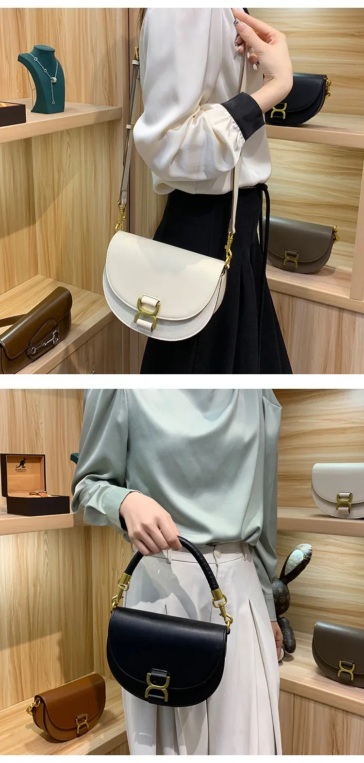 Fashionable Designer Diaper Bag: Elegant Crossbody Bag For Women With Luxury Leather Look And Large Capacity Messenger Tote