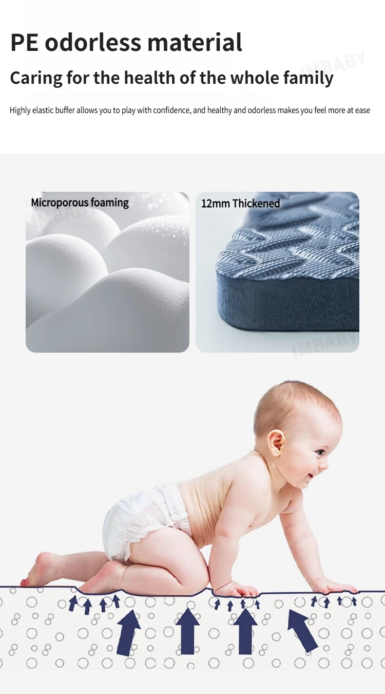 4/8/16 Pcs Cushion, Baby Crawling, Non-Slip Floor Mat for Kids, Mat Family Interlocking Foam Floor Tiles, Home Gym Equipment Mat