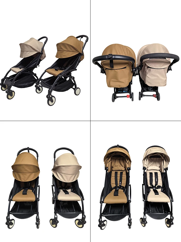 Canopy&Cushion with Pillow 6+ Fit for Yoyo3/yoyo2 Waterproof Thickened Sunshade Extended Soft Mattress YOYO Stroller Accessories