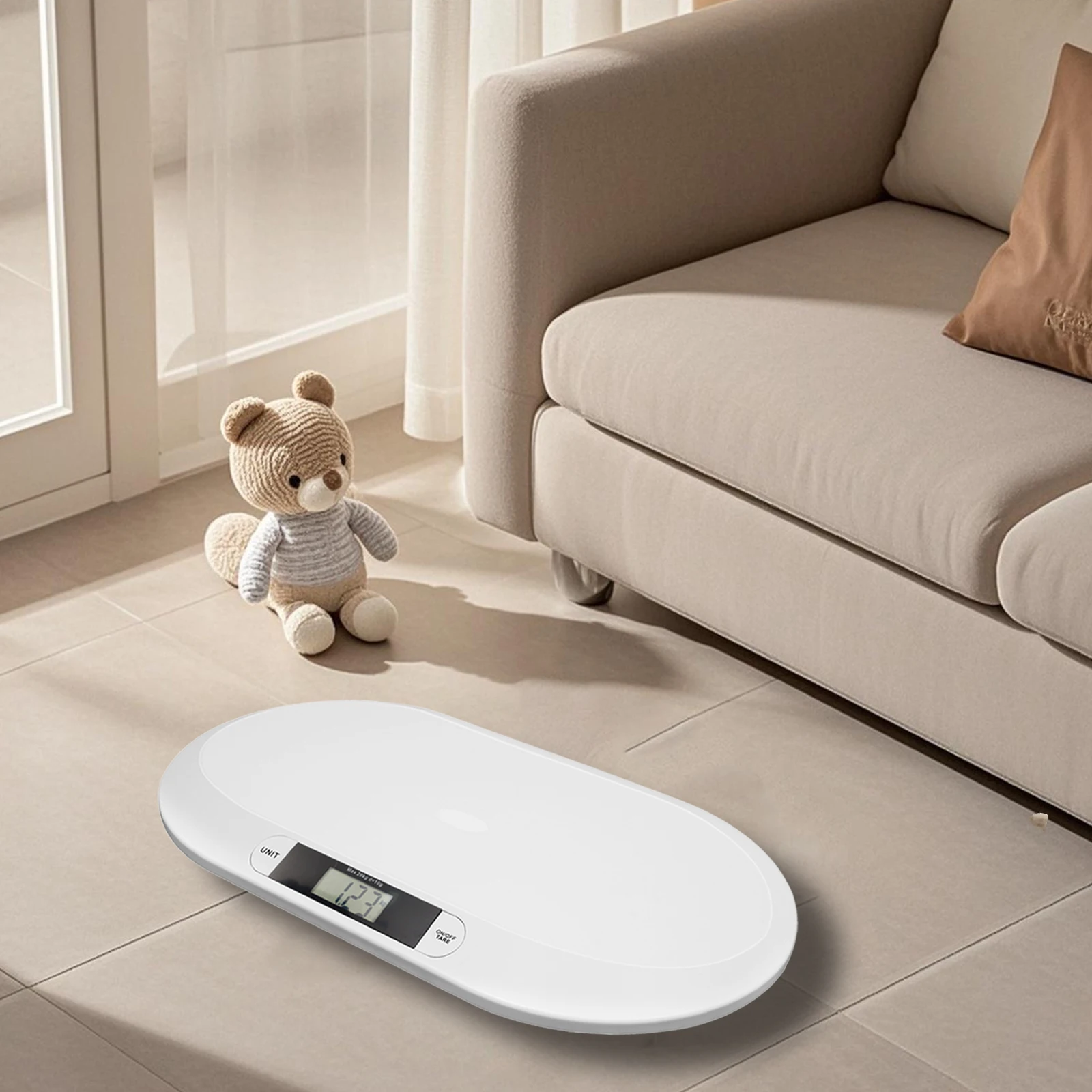 Electronic Weight Scale Digital Baby Scale 20kg 44lb 10g Precise Weighing Scale for Newborns Infants Toddlers Home Health Care