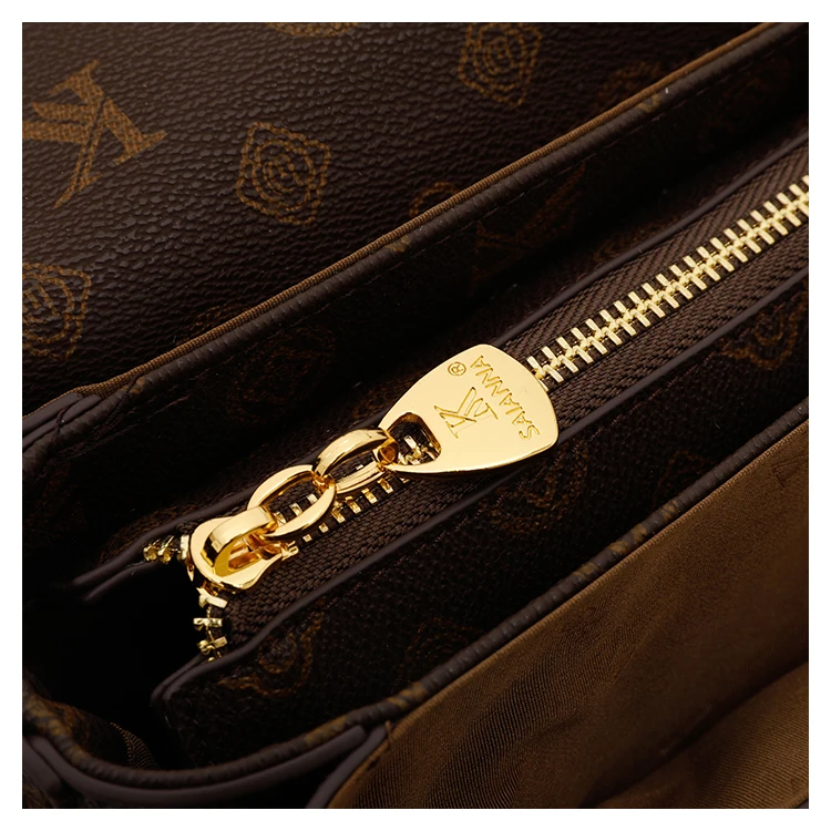 Trendy Simple Fashionable Diaper Bag Letter Logo Leather Crossbody Bag Large Capacity For Women Stylish Commuter
