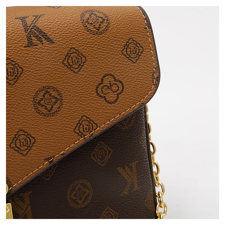 Trendy Simple Fashionable Diaper Bag Letter Logo Leather Crossbody Bag Large Capacity For Women Stylish Commuter