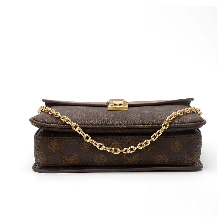 Trendy Simple Fashionable Diaper Bag Letter Logo Leather Crossbody Bag Large Capacity For Women Stylish Commuter