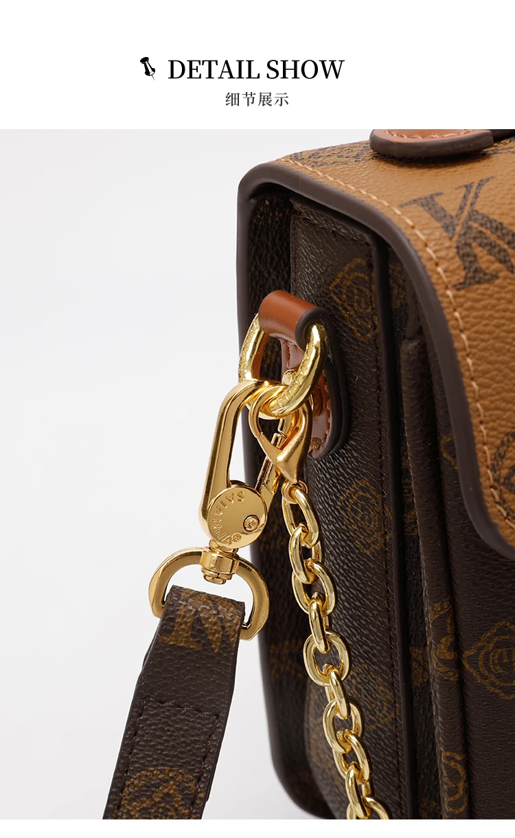 Trendy Simple Fashionable Diaper Bag Letter Logo Leather Crossbody Bag Large Capacity For Women Stylish Commuter