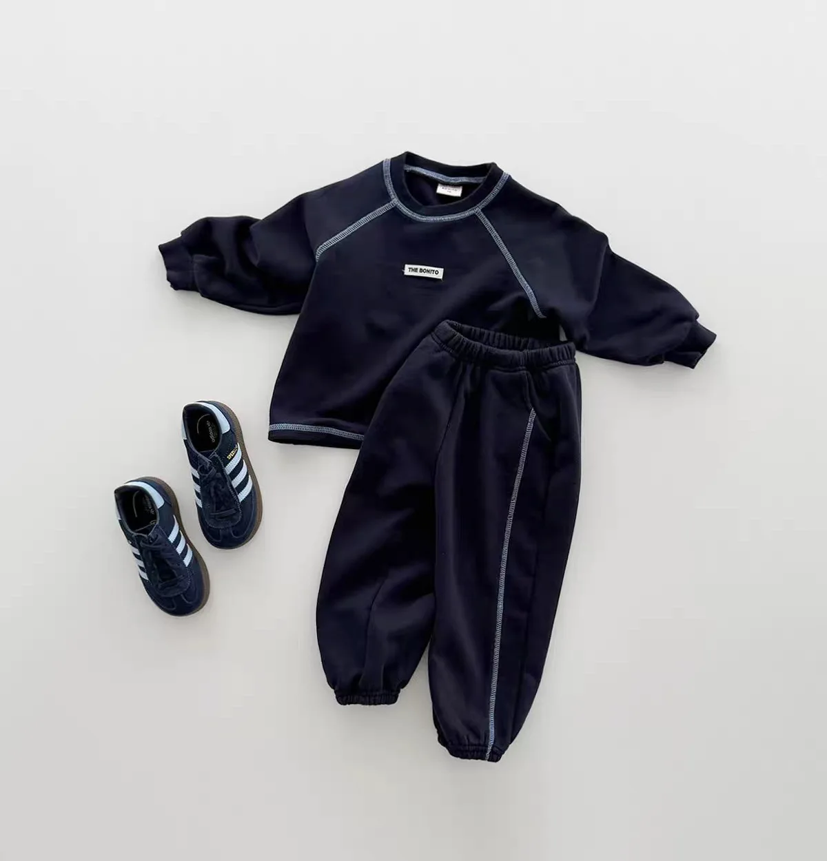 Autumn Children Casual Sportwear Sweatshirt + Pants 2pcs Suit Boy Girl Baby Long Sleeve Clothes Set Toddler Outfits