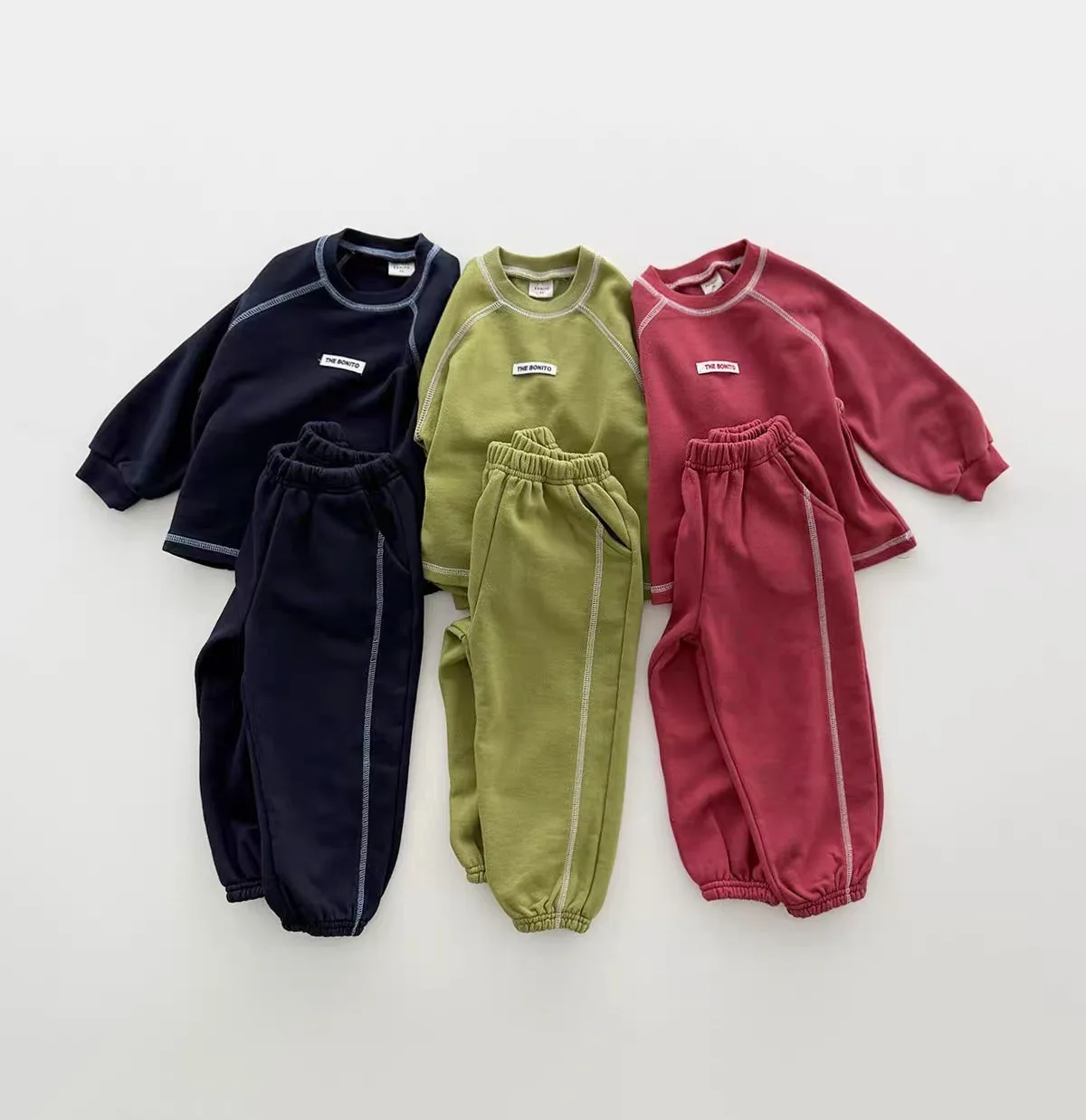 Autumn Children Casual Sportwear Sweatshirt + Pants 2pcs Suit Boy Girl Baby Long Sleeve Clothes Set Toddler Outfits