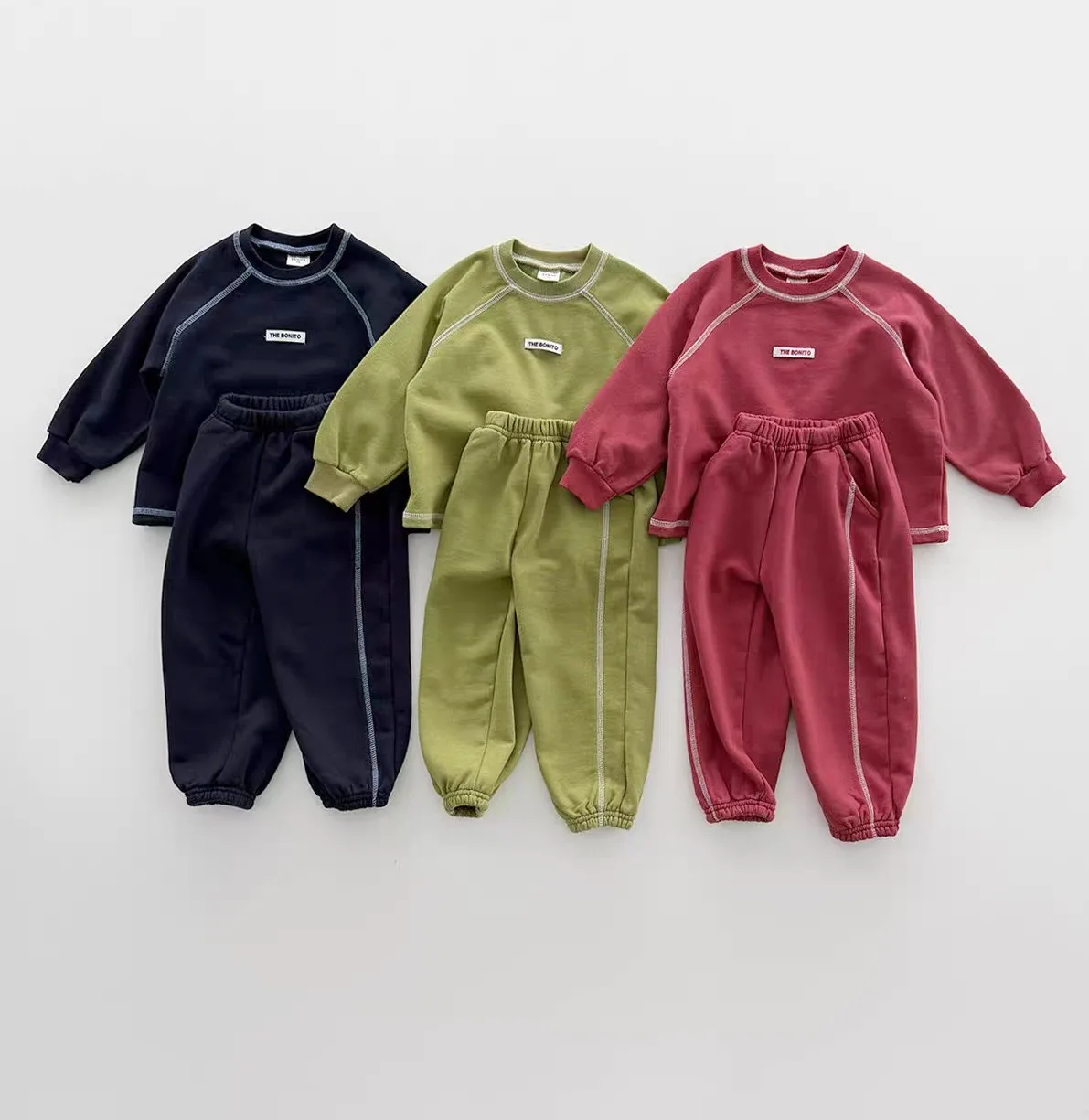 Autumn Children Casual Sportwear Sweatshirt + Pants 2pcs Suit Boy Girl Baby Long Sleeve Clothes Set Toddler Outfits