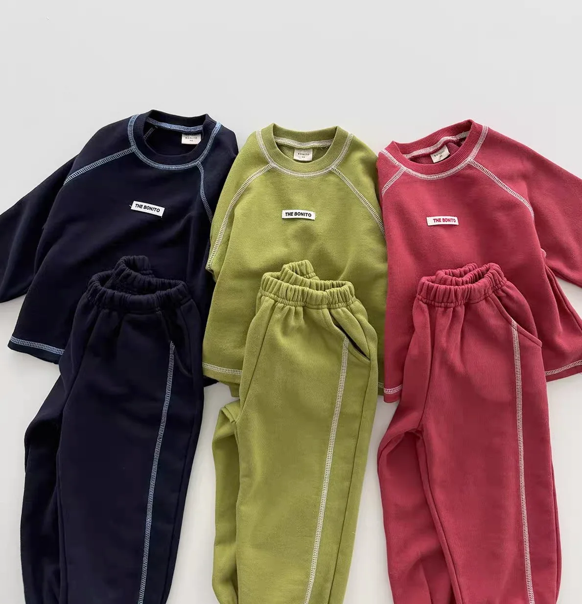 Autumn Children Casual Sportwear Sweatshirt + Pants 2pcs Suit Boy Girl Baby Long Sleeve Clothes Set Toddler Outfits