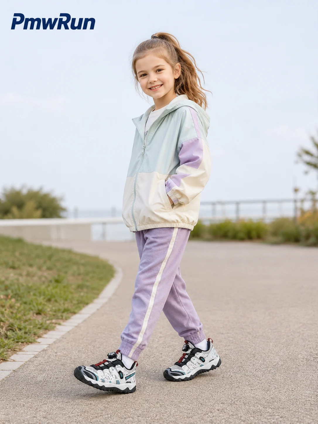 Trend Fashion Teenager Kid's Sneakers PU Leather Breathable Running Footwear For Boys Girls Outdoor Children's Sport Shoes