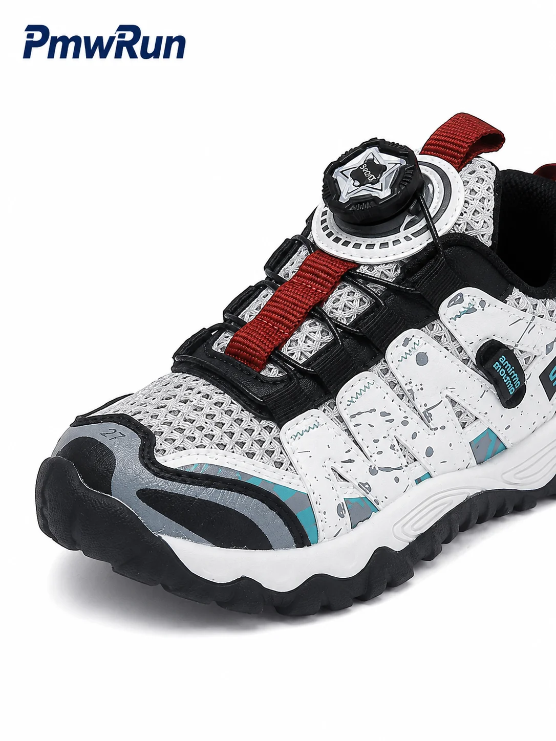 Trend Fashion Teenager Kid's Sneakers PU Leather Breathable Running Footwear For Boys Girls Outdoor Children's Sport Shoes