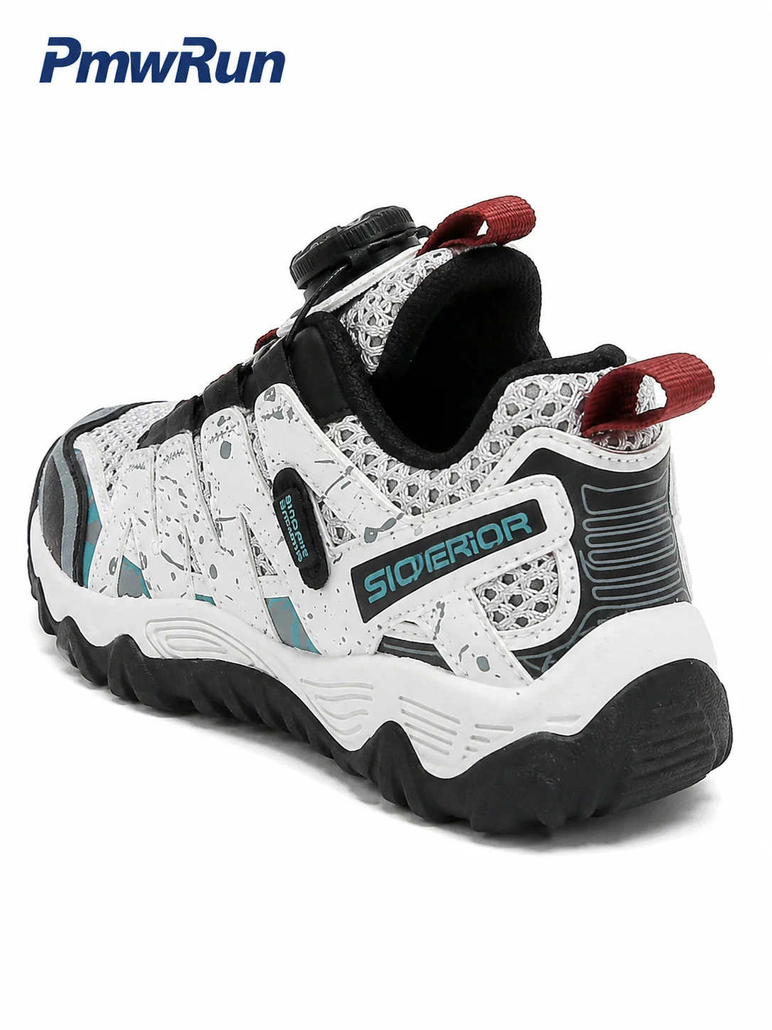 Trend Fashion Teenager Kid's Sneakers PU Leather Breathable Running Footwear For Boys Girls Outdoor Children's Sport Shoes