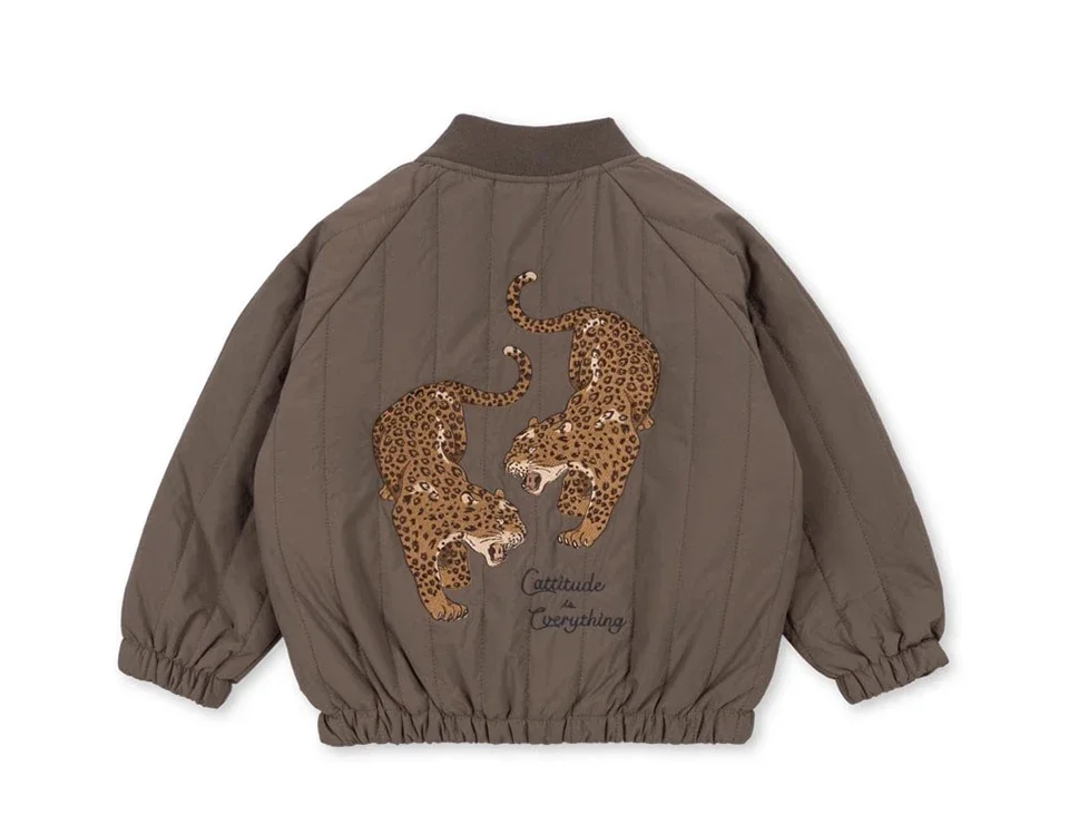 2026 New Autumn Baby Boys Jackets Winter KS Lambswool Cartoon Sequin Outerwear Girls Windproof Coat Flight Suit Kid Clothes 1-9Y