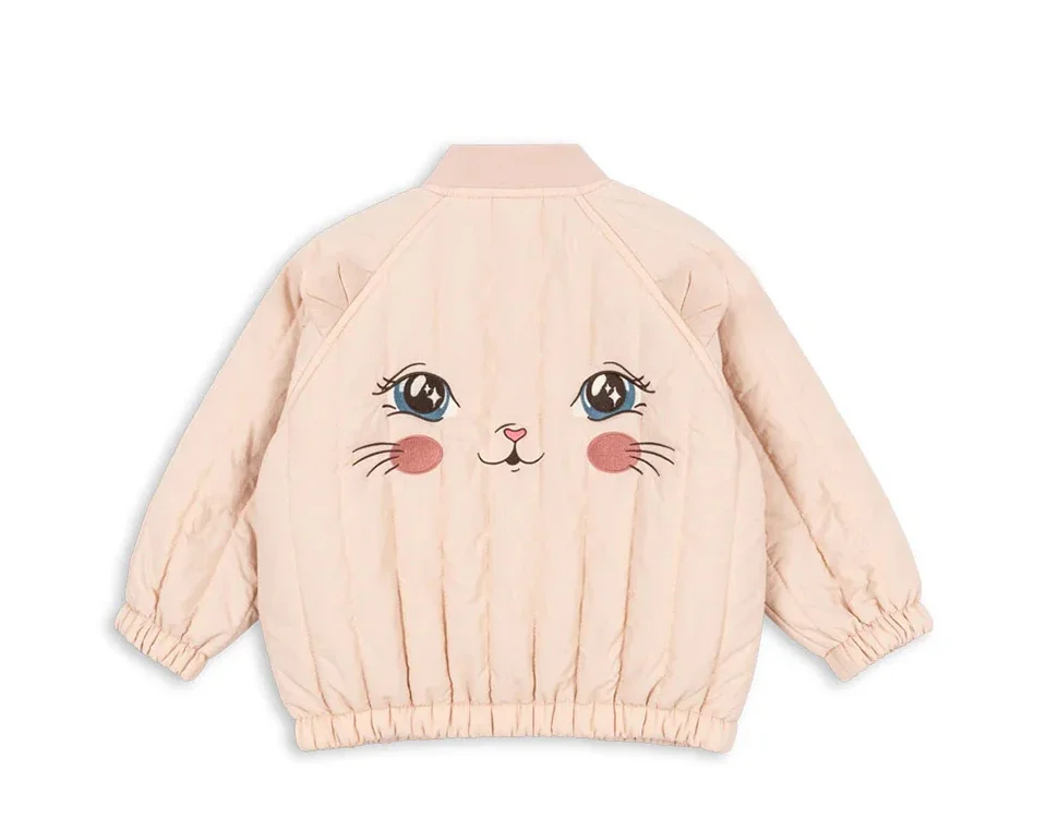 2026 New Autumn Baby Boys Jackets Winter KS Lambswool Cartoon Sequin Outerwear Girls Windproof Coat Flight Suit Kid Clothes 1-9Y