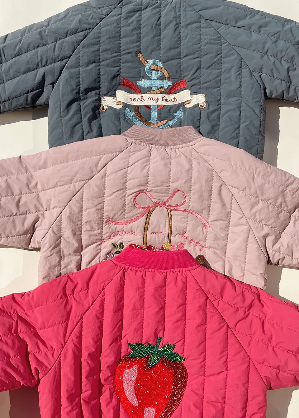 2026 New Autumn Baby Boys Jackets Winter KS Lambswool Cartoon Sequin Outerwear Girls Windproof Coat Flight Suit Kid Clothes 1-9Y