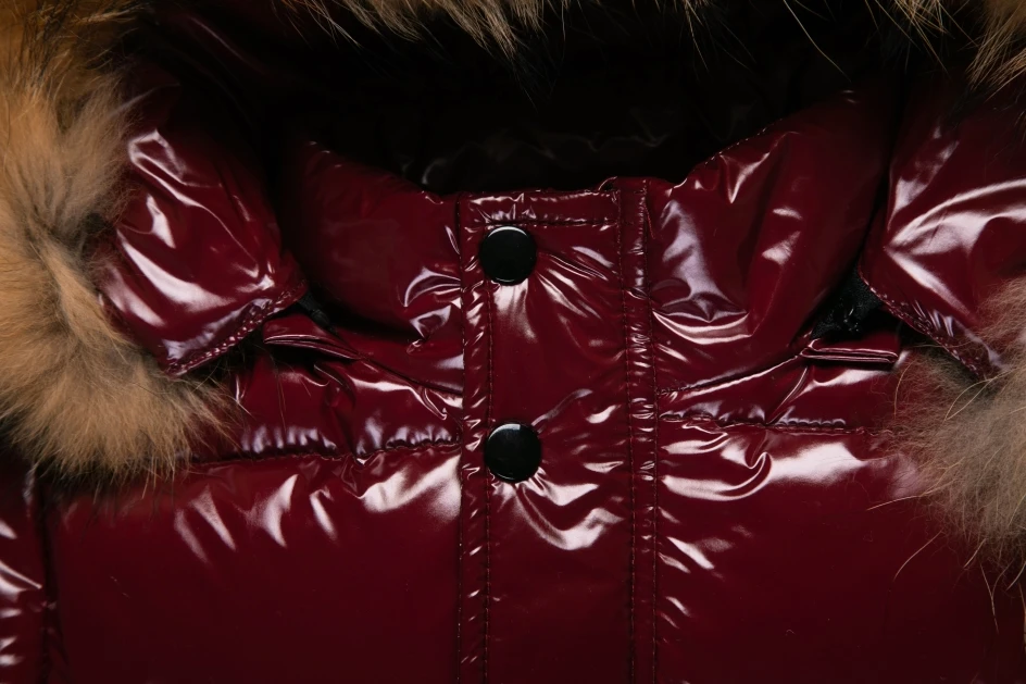 RAISE 2025 Winter Baby Girl Down Jacket Waterproof Shiny Real Fur Thicken Warm Boy Outerwear Coat 1-8 Years Kid Boy Parka Outfit