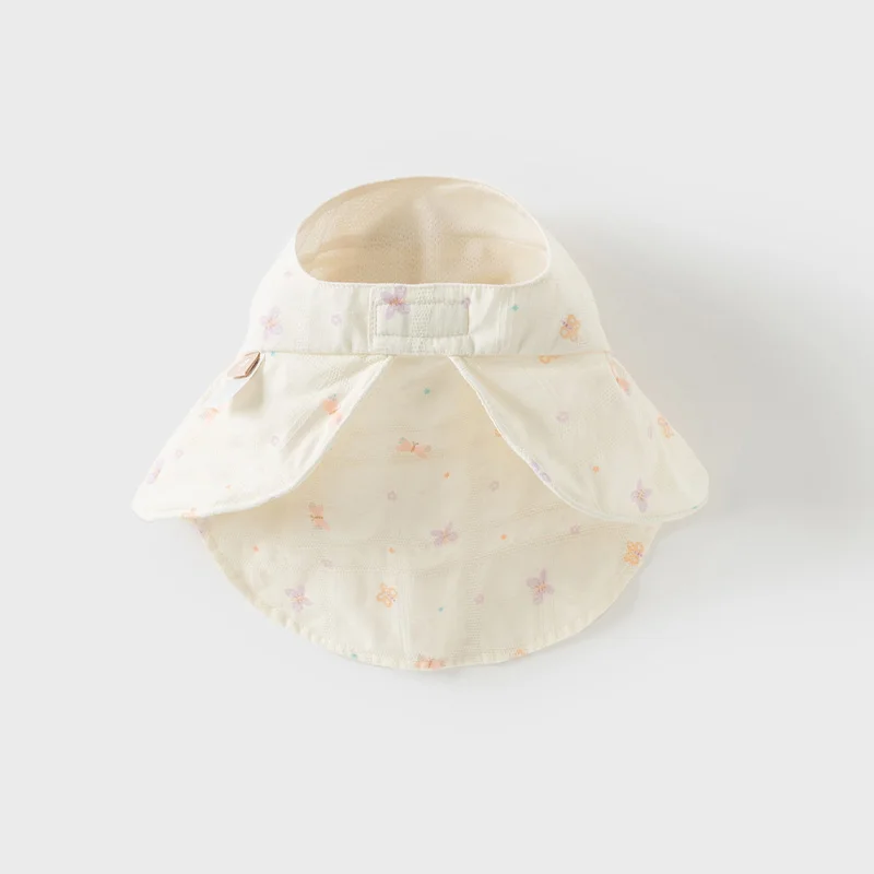 Dave Bella Kids Hat Outdoor Breathable Summer New Fashion Print Hat Sweet Cute Girls Baby Fisherman's Hat DB2251288