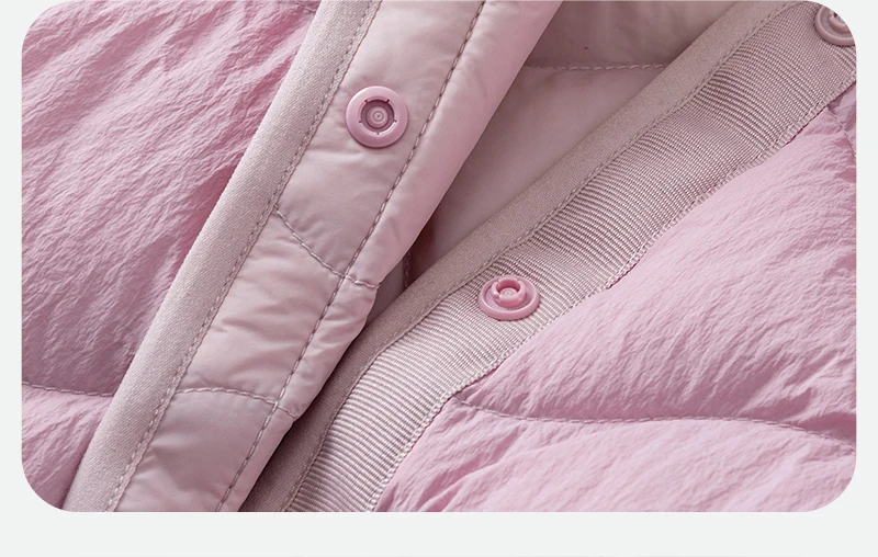Mini Bala Kids Down Vest Winter Reversible Duck Down Waterproof Windproof Warm Lightweight for Outdoor Activities Macaron Color