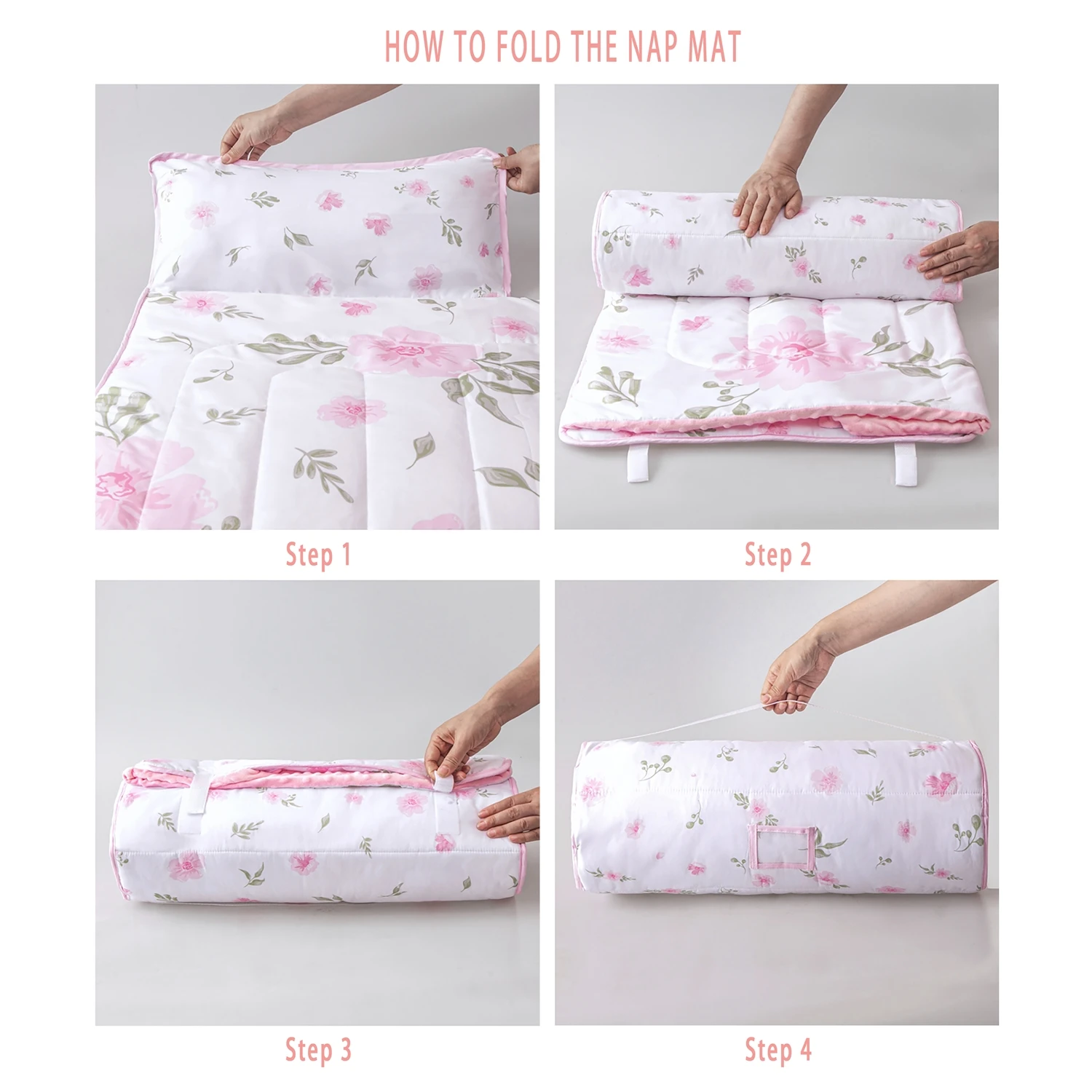 Custom Toddler Nap Mat Sleeping Mats With Pillow Kids' Sleeping Mat with Removable Pillow and Gravity blanket Crib bedding