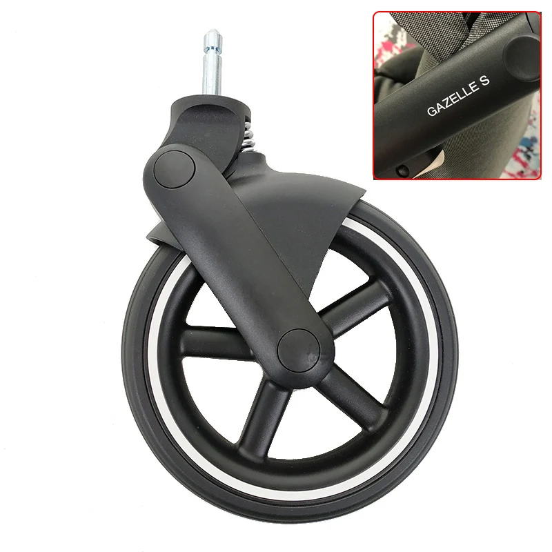 Buggy Wheel For Cybex Gazelle S Front Or Rear Wheel Pushchair Whole Wheel Direct Replacement DIY Stroller Accessories