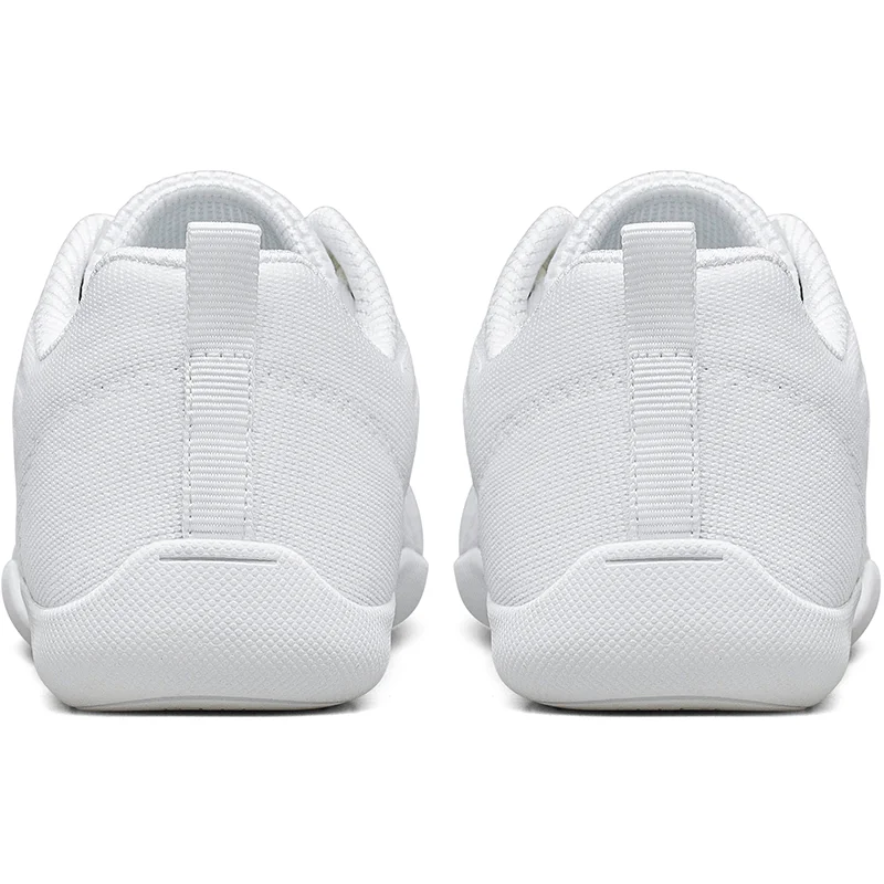 BAXINIER Girls White Cheer Dance Sneakers Kids Lightweight Cheerleading Training Walking Tennis Womens Fashion Sports Shoes