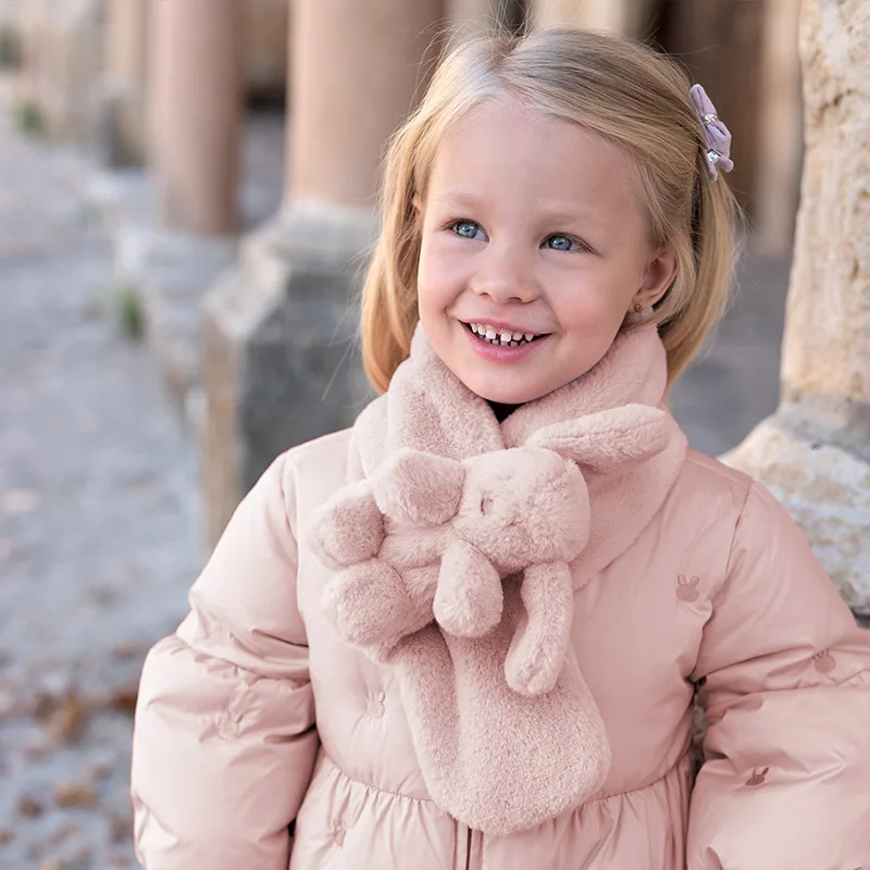 Dave Bella Children Girls Cute Parka Tops Outerwear Autumn Winter Casual White Duck Down Overcoat Outdoor Warm DB4242510