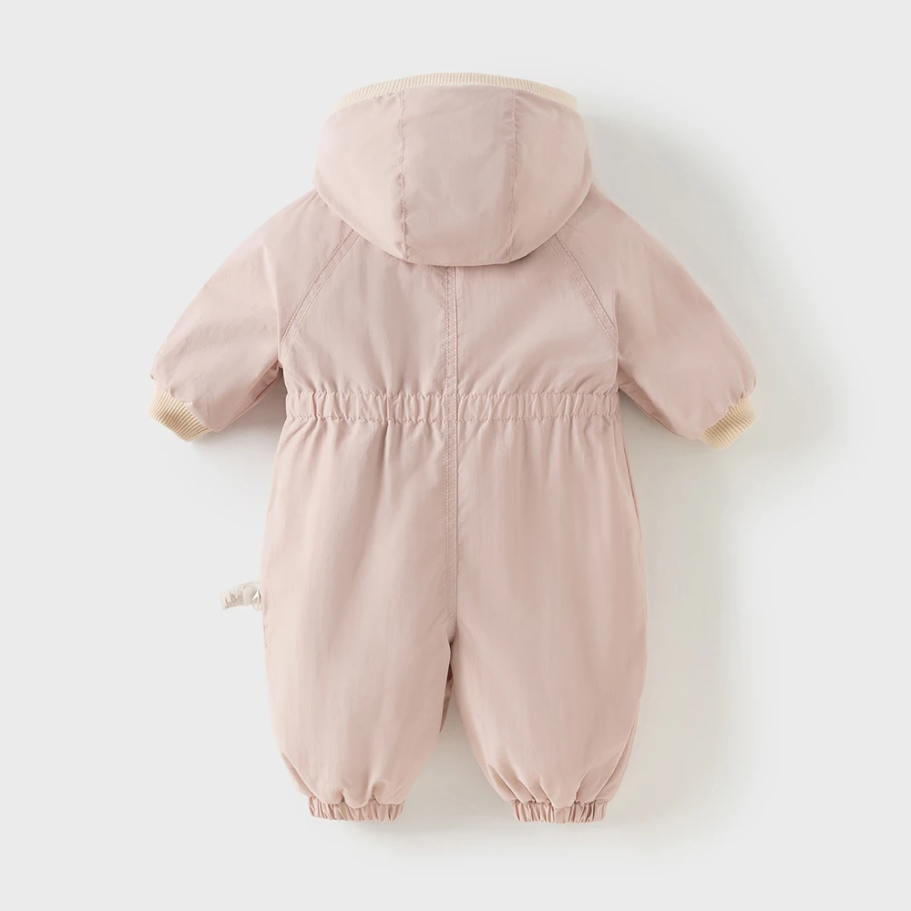Dave Bella Baby Newborn Jumpsuit Autumn Winter Creeper Girls Boys Fashion Romper Outdoor Warm Baby Jumpsuit DB12022-C