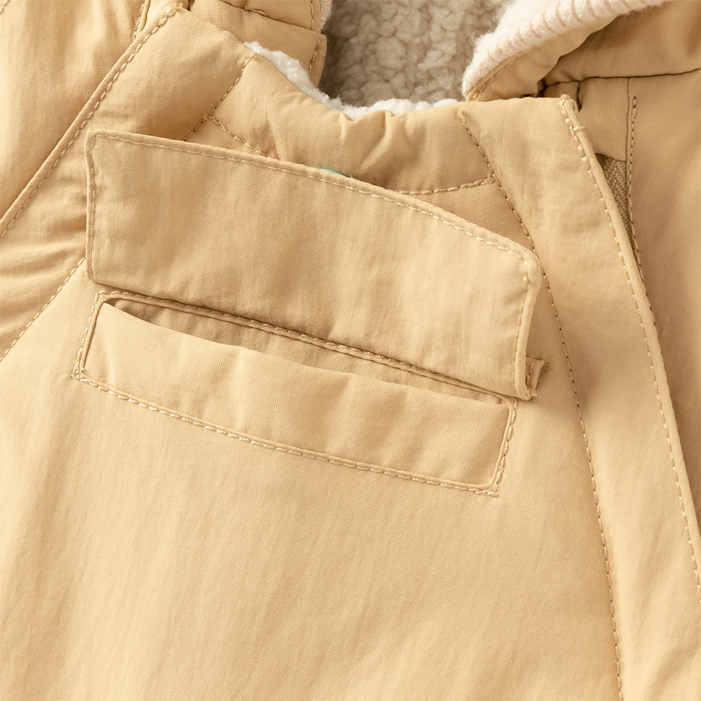 Dave Bella Baby Newborn Jumpsuit Autumn Winter Creeper Girls Boys Fashion Romper Outdoor Warm Baby Jumpsuit DB12022-C